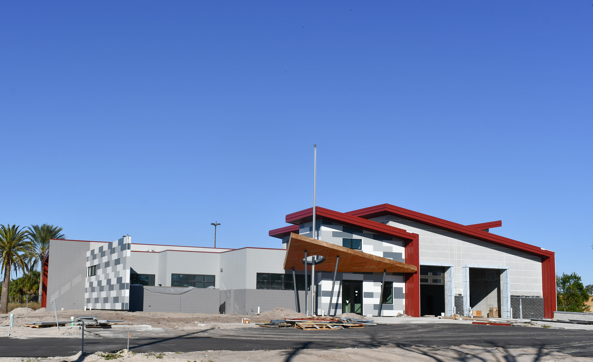 photo of new fire station 2 taken on january 9, 2025