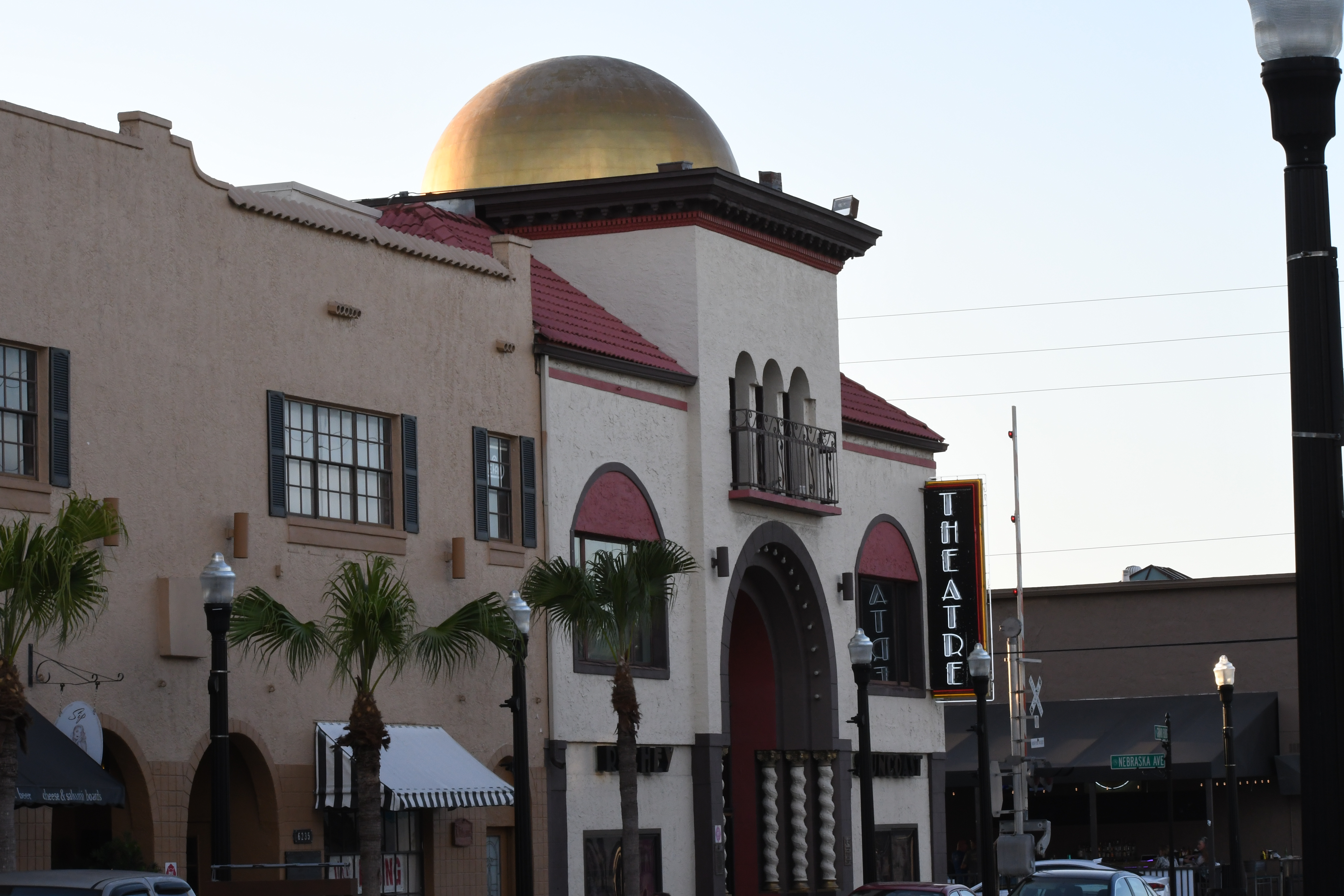 outside the Richey Suncoast Theatre