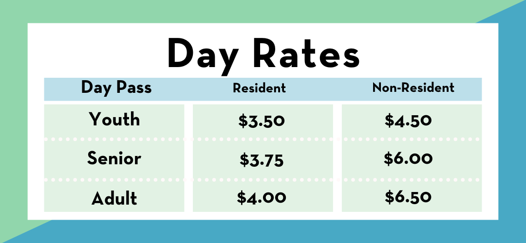 Rec Center Day Rates