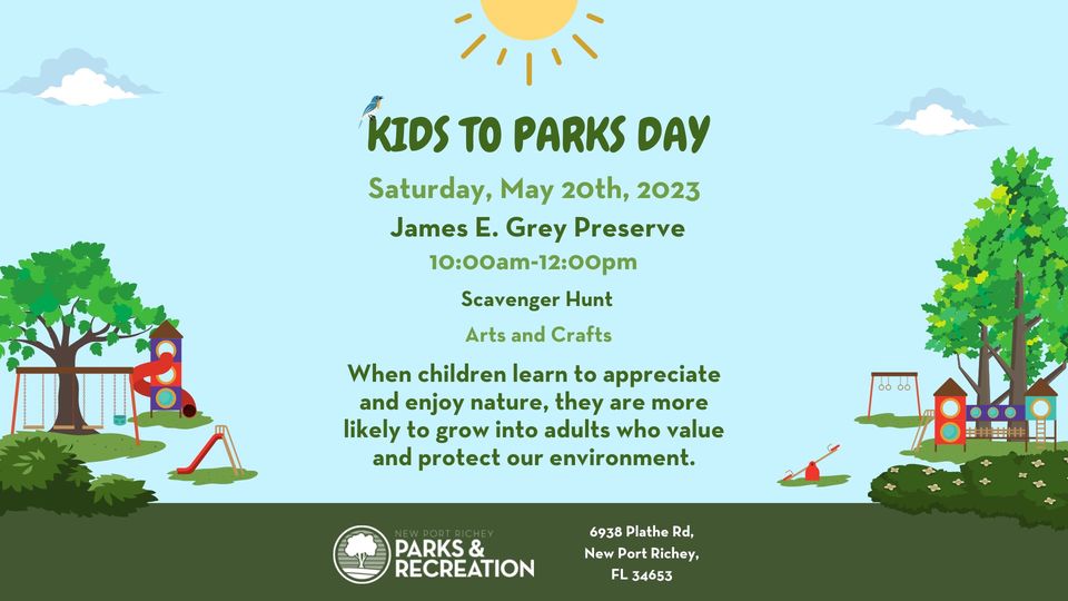 Kids to Parks Day 2023 New Port Richey